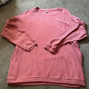 Aerie corded sweatshirt
